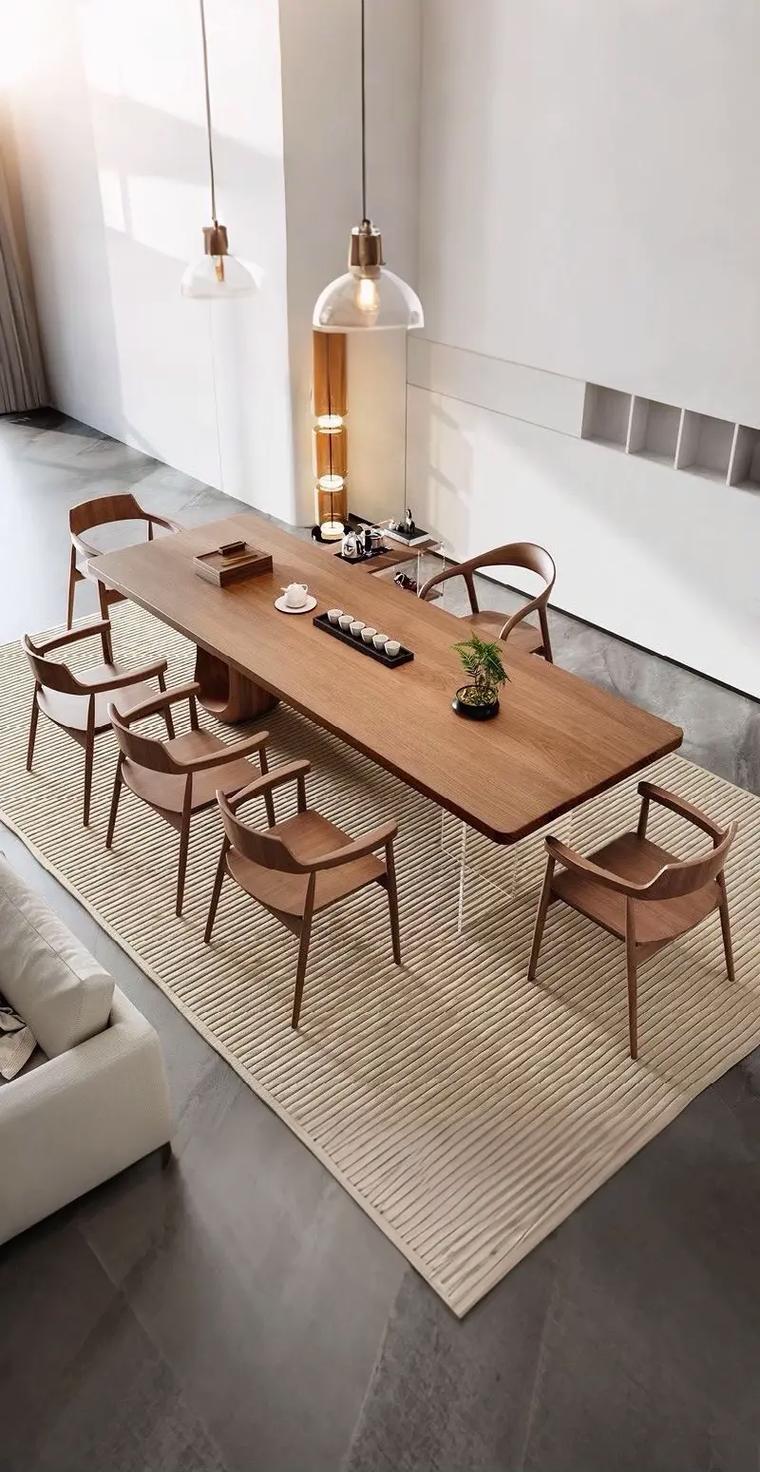 侘寂風實木大板茶臺茶桌椅現(xiàn)代簡約辦公室家用客廳泡茶桌組合清倉